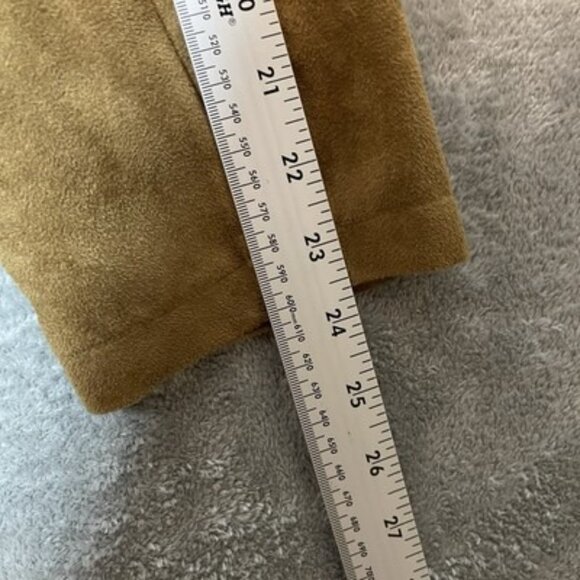 Notations Women Western Cowboy Ruffle Faux Suede Lightweight Jacket Top 2X Plus - Picture 10 of 11